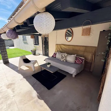וילה Cosy 6 Pers Avec Billard ,piscine ,jacuzzi Et Jardin
