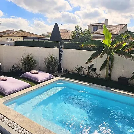Cosy 6 Pers Avec Billard ,piscine ,jacuzzi Et Jardin * Lunel-Viel